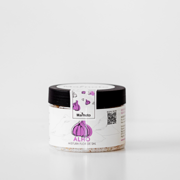 Marnoto Fleur de Sel mit Knoblauch 125g Dose
