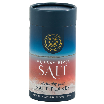 Murray River Salt Flakes 200g Dose -  australische Gourmet-Salzflocken