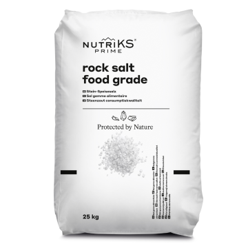 Stein-Speisesalz fein 0,16-0,7 mm im 25 kg Sack