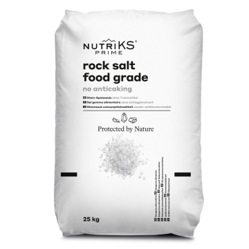 Stein-Speisesalz fein ohne Trennmittel 0,16-0,7 mm im 25 kg Sack