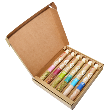BAD ISCHLER Natursalz Provetten Samplingbox