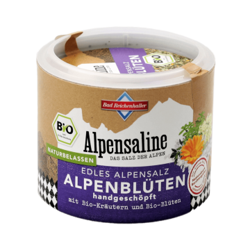 Alpensaline Alpenblütensalz 80 Gramm Dose