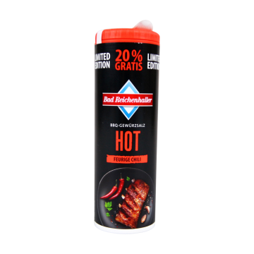BBQ Gewürzsalz Spicy Feurige Chili 108g Bad Reichenhaller