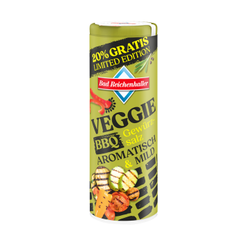 BBQ Gewürzsalz Veggie Aromatisch Mild 108g Bad Reichenhaller