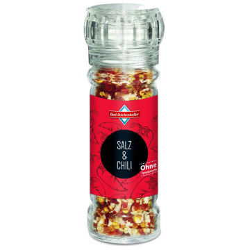 Mühle AlpenSalz & Chili mit Keramikmahlwerk 72 Gramm