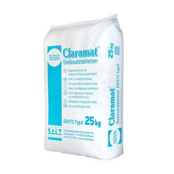  Claramat Salztabletten Siedesalztabletten Regeneriersalz im 25 kg Sack