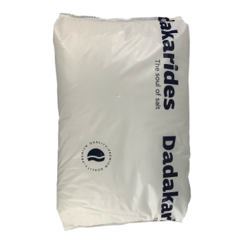 Poolsalz grob 1-3 mm (Chlorinator- u. Salzanlagen geeignet) naturreines Meersalz 99,3 % NaCl aus dem ionischen Meer im 25 kg Sack