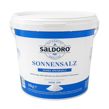 Saldoro Sonnensalz ohne Jod im 10 kg Eimer