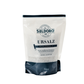 Saldoro Ursalz Mühlensalz 600g Beutel grob