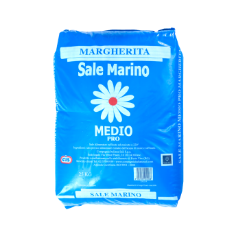 Meersalz grob 1,5-2,5 mm Typ I naturrein ohne Trennmittel im 25 kg Sack