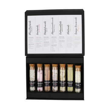  Allgäu Salze Geschenkset Salzliebe 7 x 30 g Phiolen