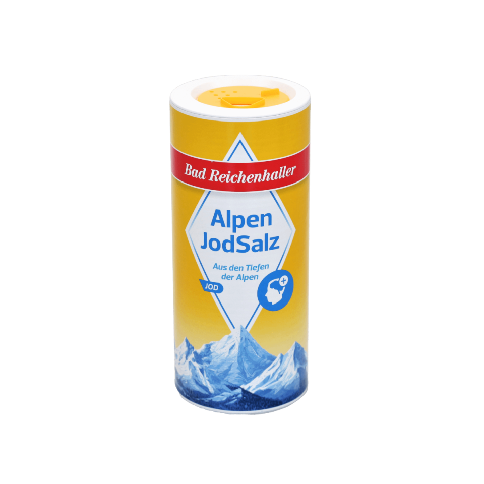 Bad Reichenhaller Alpen-Jodsalz 12x500g Dose
