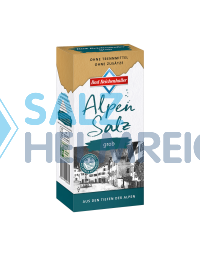 Alpensaline - Das Salz der Alpen - Grobes Alpensalz 1 kg Paket