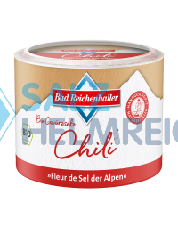 Alpensaline Bio-Gewürzsalz Chili Fleur de Sel der Alpen 90 g Dose 