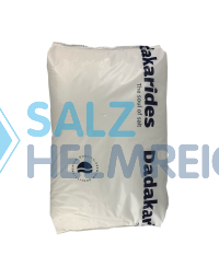 Poolsalz grob 1-3 mm (Chlorinator- u. Salzanlagen geeignet) naturreines Meersalz 99,3 % NaCl aus dem ionischen Meer im 25 kg Sack