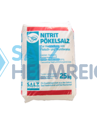 Siede-Nitritpökelsalz mit 0,4-0,5 % Nitrit im 25 kg Sack