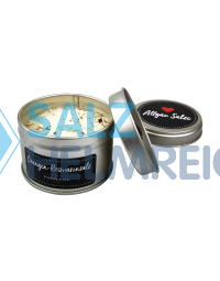 Allgäu Salze Orangen-Rosmarinsalz grobes Meersalz 90g