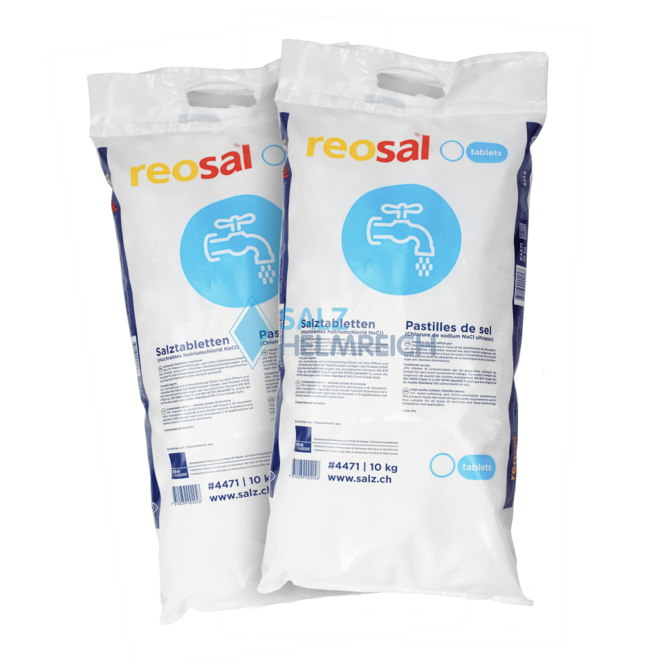 Reosal Regenerier-Salztabletten im 10 kg Beutel Reosal Regenerier-Salztabletten im 10 kg Beutel