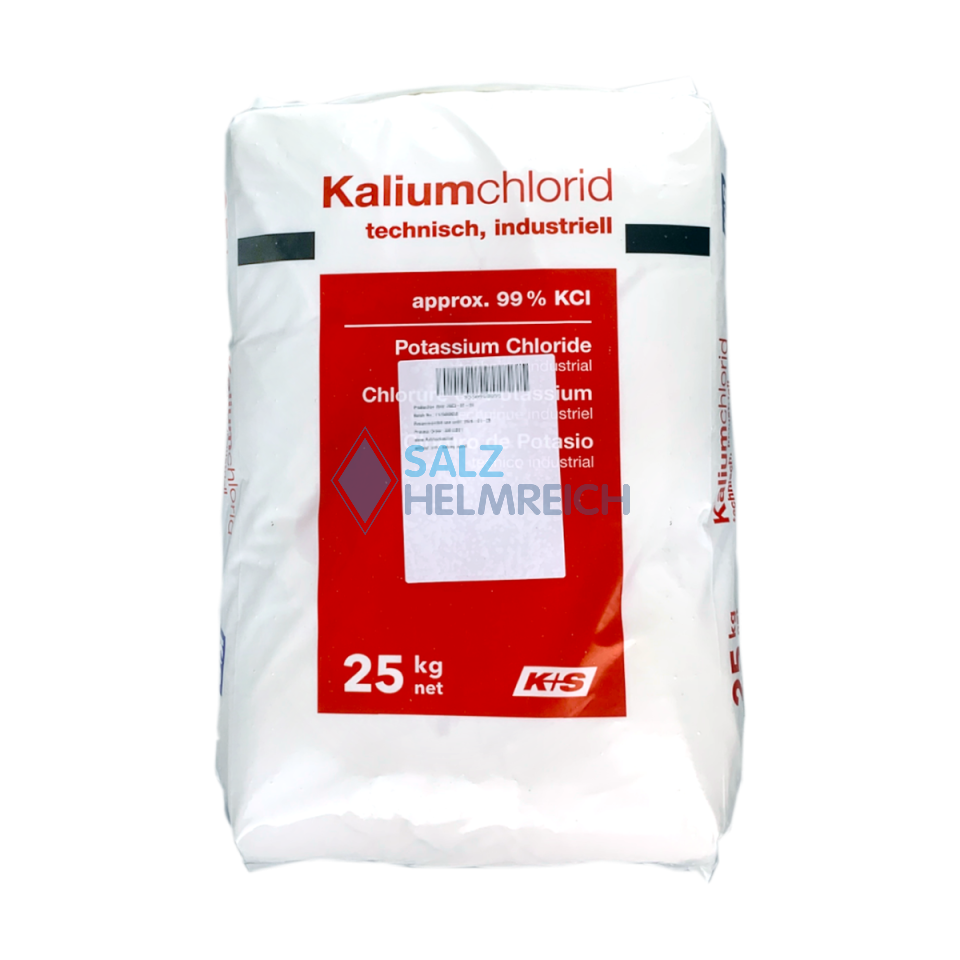 Kaliumchlorid technisch KCl ca. 99 % im 25 kg Sack Kaliumchlorid technisch KCl ca. 99 % im 25 kg Sack