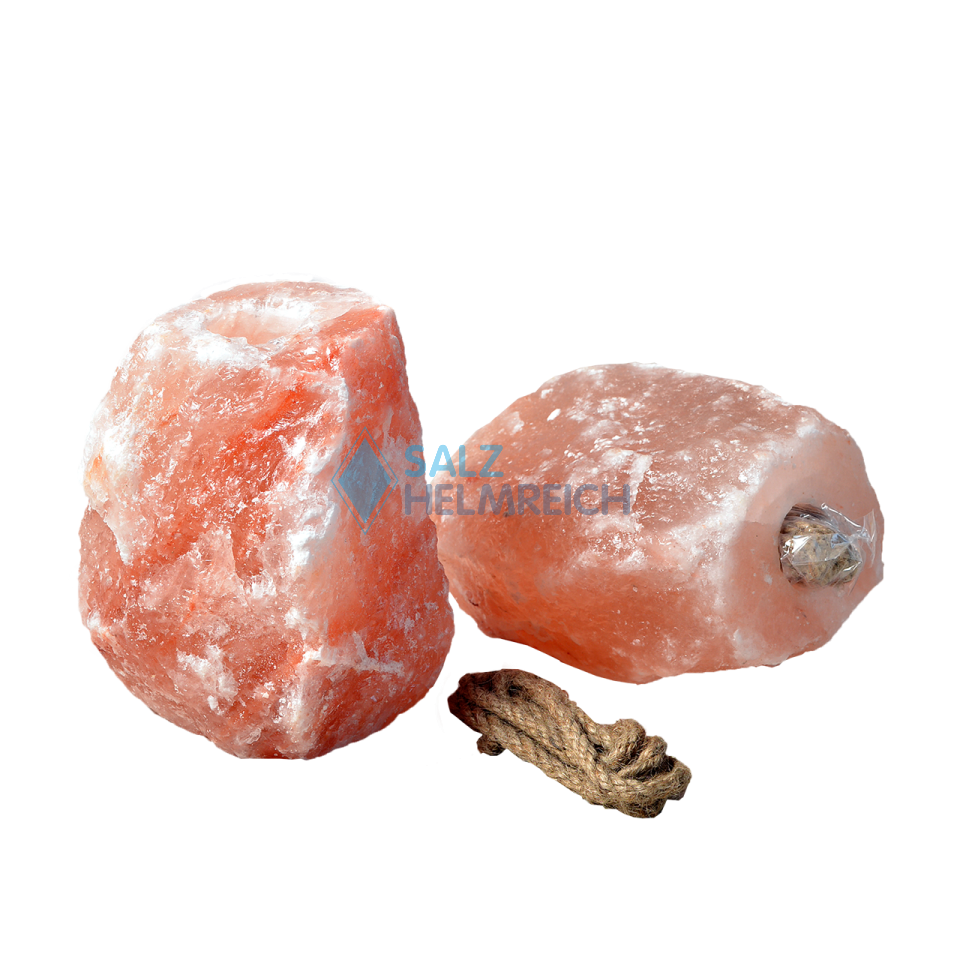 Kristallsteinsalz Lecksteine naturrein ca. 2-2,5 kg ohne Zusätze (Nahe dem Himalaya)