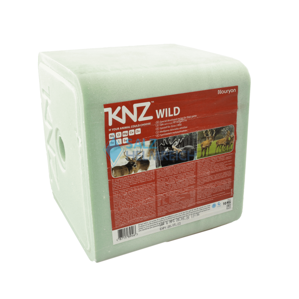 KNZ® Wildleckstein für Großwild 10 kg KNZ® Wildleckstein für Großwild 10 kg