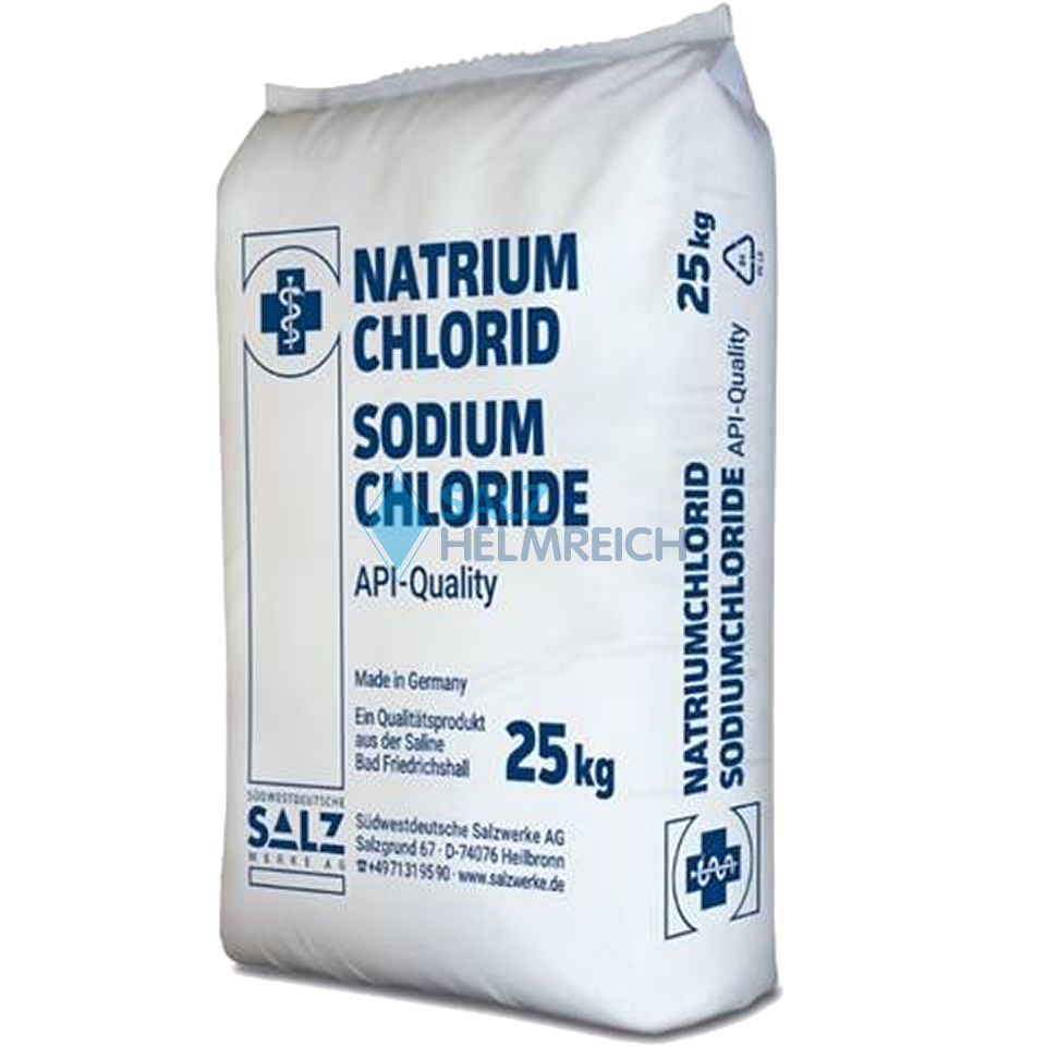 Pharmasalz Salzwerke API-NaCl - beste Qualität im 25 kg Sack Pharmasalz Salzwerke API-NaCl - beste Qualität im 25 kg Sack