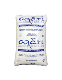 Poolsalz - fein 0-1 mm naturreines Meersalz 99,3% NaCl aus dem ionischen Meer im 25 kg Sack