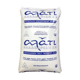 Poolsalz - fein 0-1 mm naturreines Meersalz 99,3% NaCl aus dem ionischen Meer im 25 kg Sack