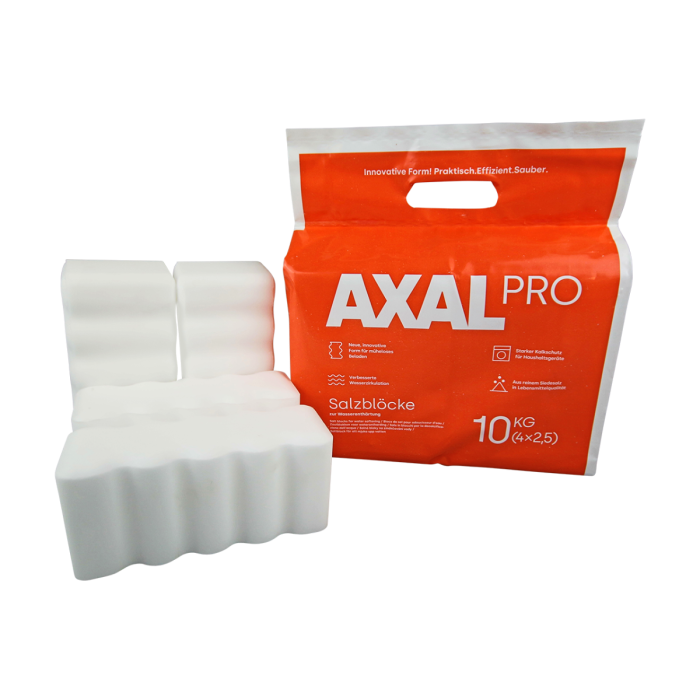 AXAL PRO Block 4 x 2,5 kg Salzblöcke nach DIN EN 973 Typ A