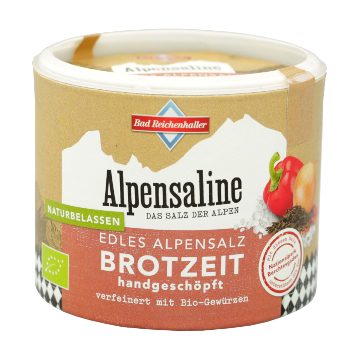 Alpensaline Bio-Brotzeitsalz 100 Gramm Dose