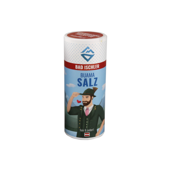 BAD ISCHLER Buama Salz 200g Kristallsalz Trachten Edition 
