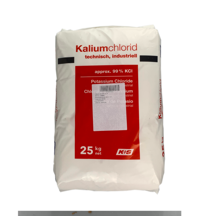 1000 kg Kaliumchlorid technisch KCl ca. 99 % // 40x25 kg auf Palette