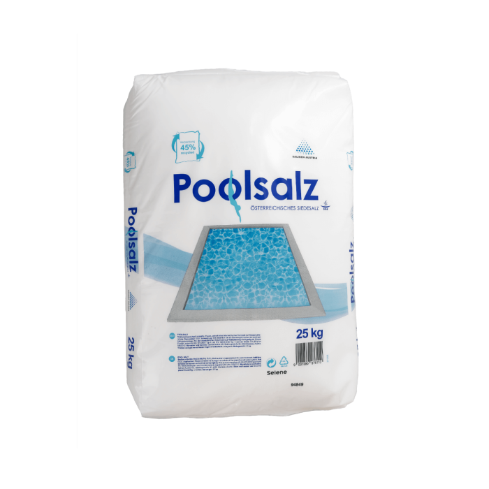 1000 kg Salinen POOLSALZ OHNE Trennmittel reinstes Siedesalz 40x25 kg auf Palette