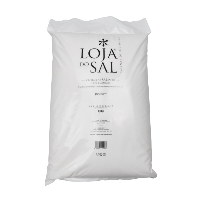 Quellsalz aus Portugal grob 0,5-4,0 mm im 20 kg Sack