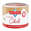 Alpensaline Bio-Gewürzsalz Chili Fleur de Sel der Alpen 90 g Dose