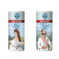 Bad Ischler Sisi & Franzl Set je 200g Kristallsalz fein & jodiert