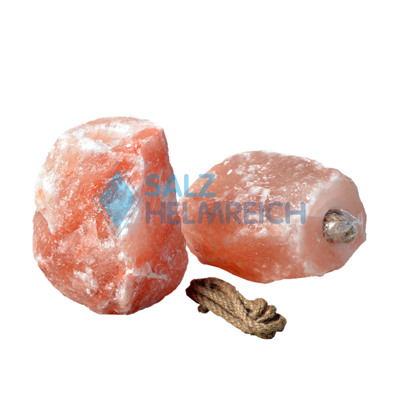 Kristallsteinsalz Lecksteine naturrein ca. 2-2,5 kg ohne Zusätze (Nahe dem Himalaya)