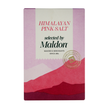 Maldon Pink Salt Steinsalz vom Fusse des Himalaya 250 g Paket
