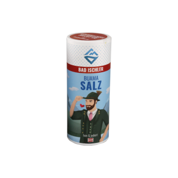 BAD ISCHLER Buama Salz 200g Kristallsalz Trachten Edition 