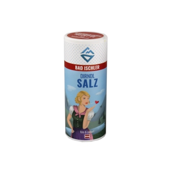 BAD ISCHLER Dirndl Salz 200g Kristallsalz Trachten Edition 