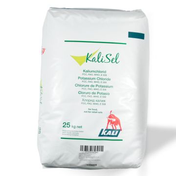Kaliumchlorid Lebensmittel KCl ca. 99,5 % im 25 kg Sack