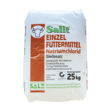 Salit® Siede Einzelfuttermittel 0-1 mm Viehsalz 25 kg