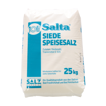 Salta® 25 kg Siede-Speisesalz fein 0-1 mm 