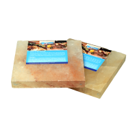 2 Salzsteine BBQ Salzplatten zum Grillen für mehr Grillfläche, mehrfach verwendbar
