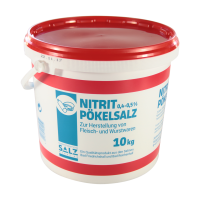 Siede-Nitrit-Pökelsalz mit 0,4-0,5% Nitrit im 10 kg Eimer