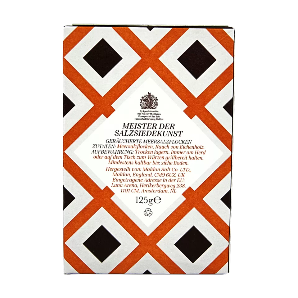 Maldon Salt Meersalzflocken geräuchert 125 g Paket 