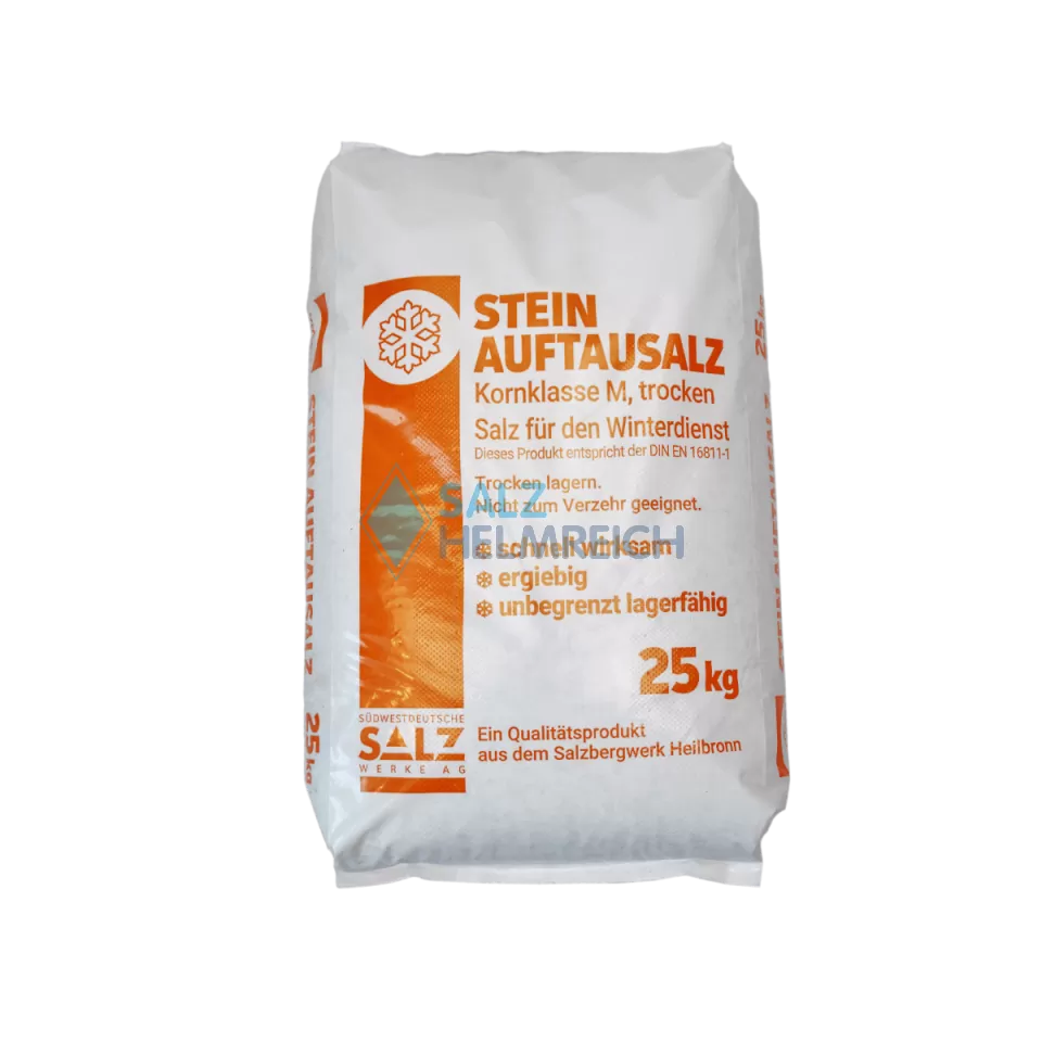 SWS AG Stein - Auftausalz im 25 kg Sack SWS AG Stein - Auftausalz im 25 kg Sack