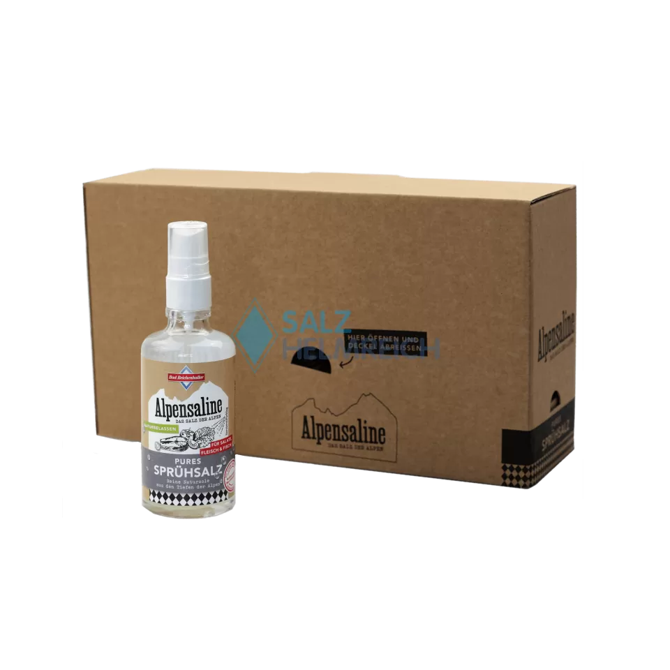Alpensaline Pures Sprühsalz 120 ml Flasche