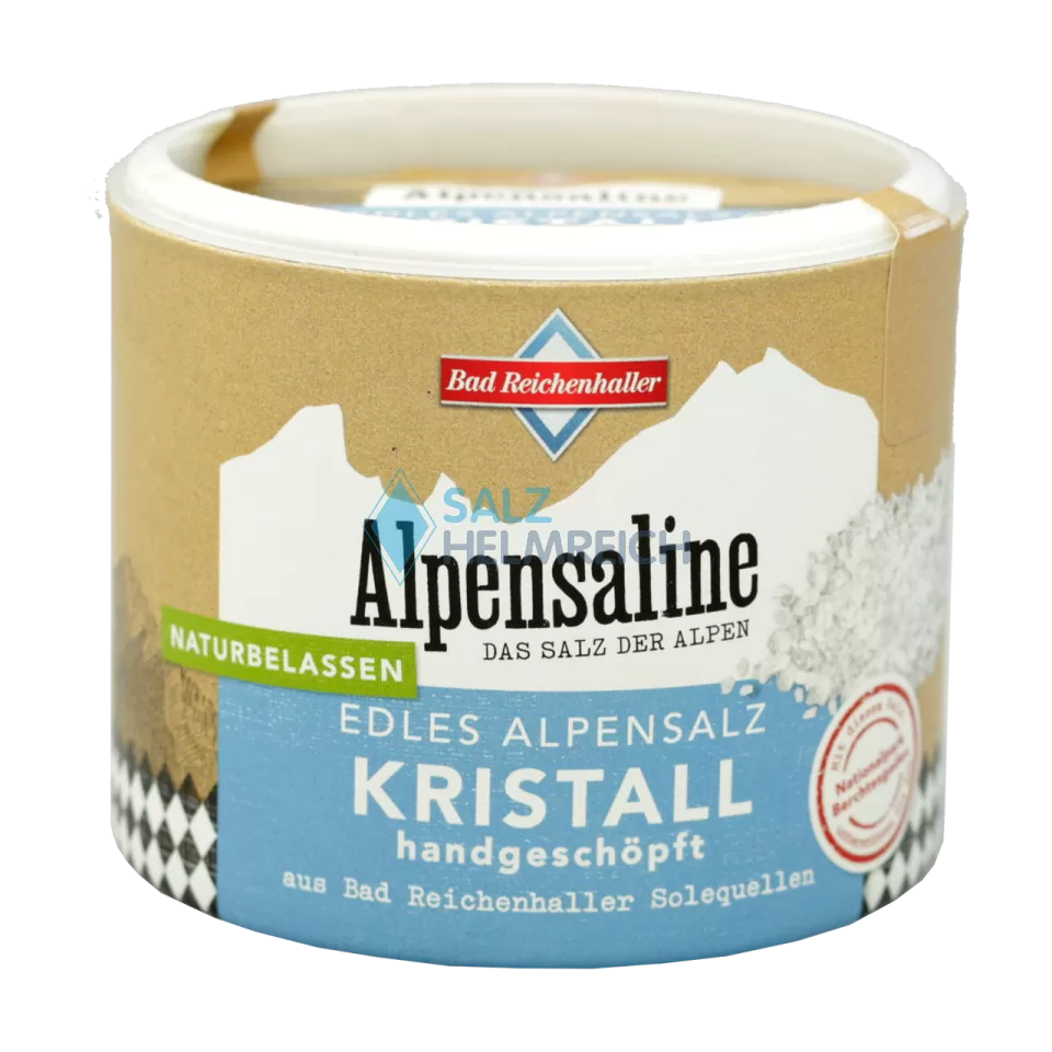 Alpensaline Kristallsalz 100 Gramm Dose Alpensaline Kristallsalz 100 Gramm Dose