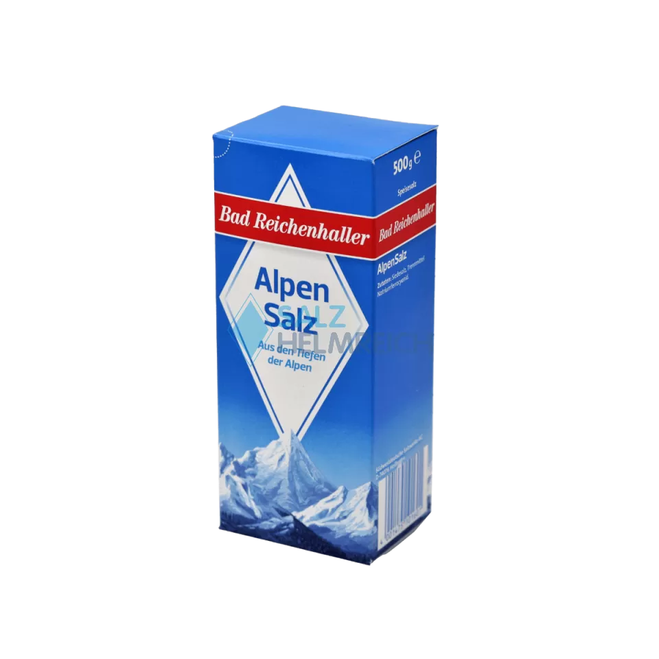 Bad Reichenhaller Alpensalz 24x500g Paket